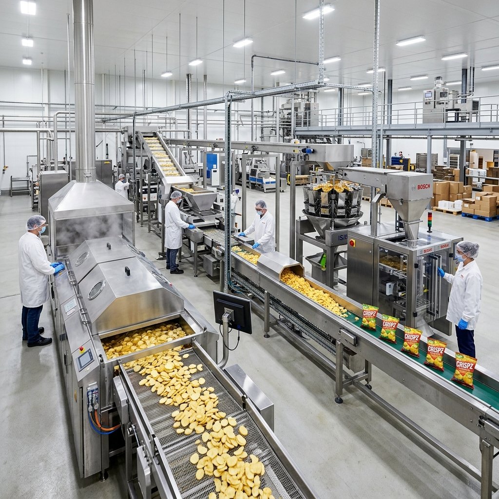 Food Processing & Snack Fryers